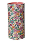 Floral Terracotta Vase