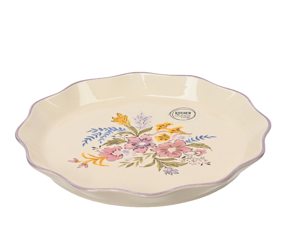Spring Florals Porcelain Plate