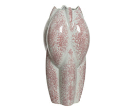 Glazed Tulip Design Vase