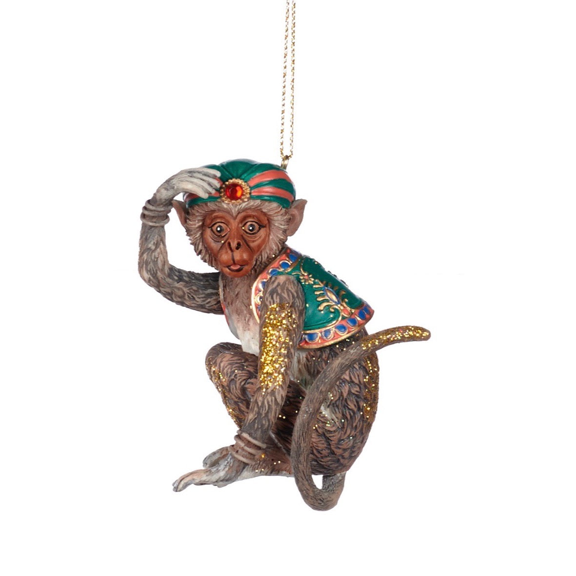 Exotic Monkey Ornament