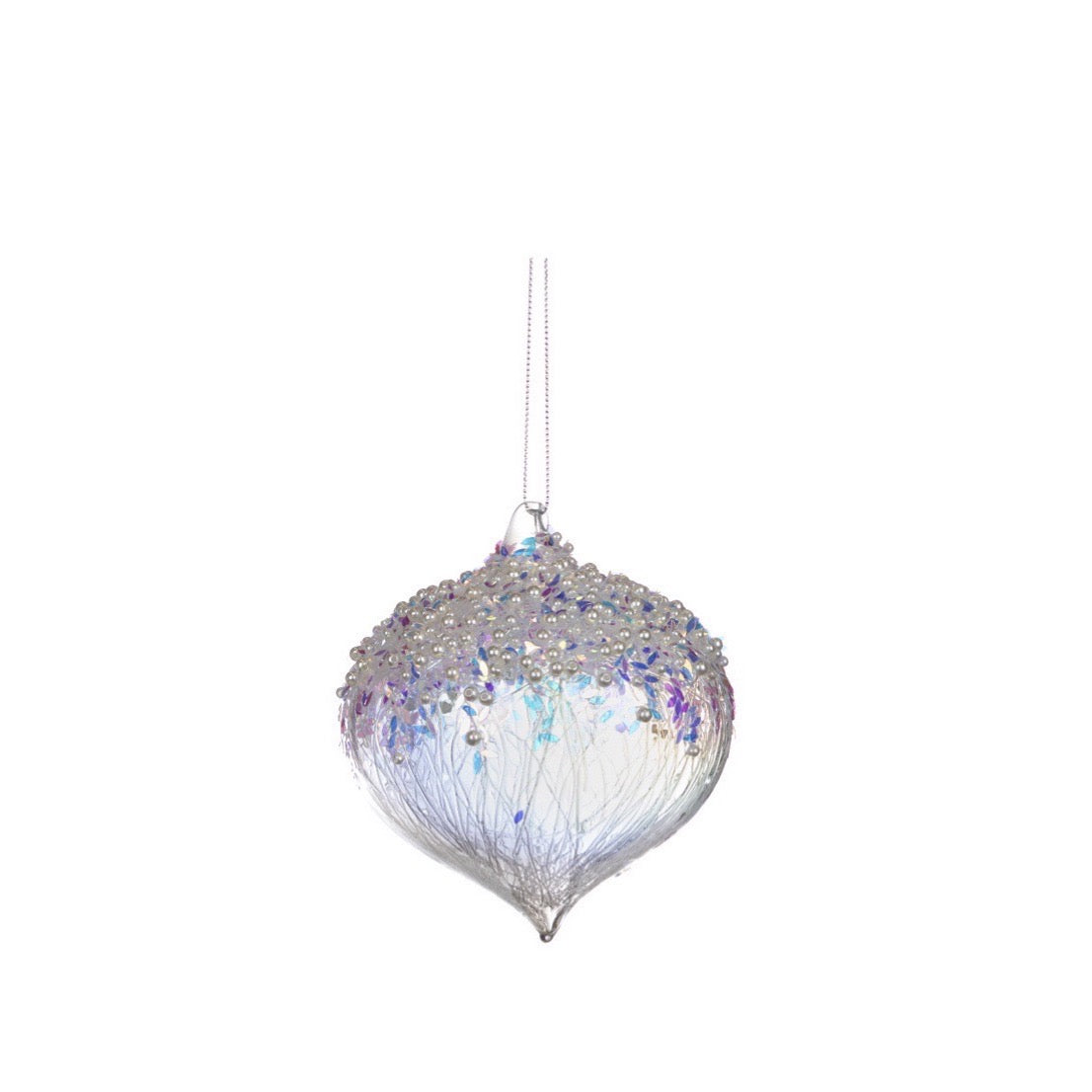 Glass Pearl Ornament