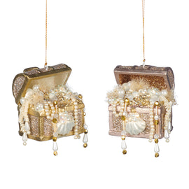 Jewel of the Sea Treasure Chest Ornament