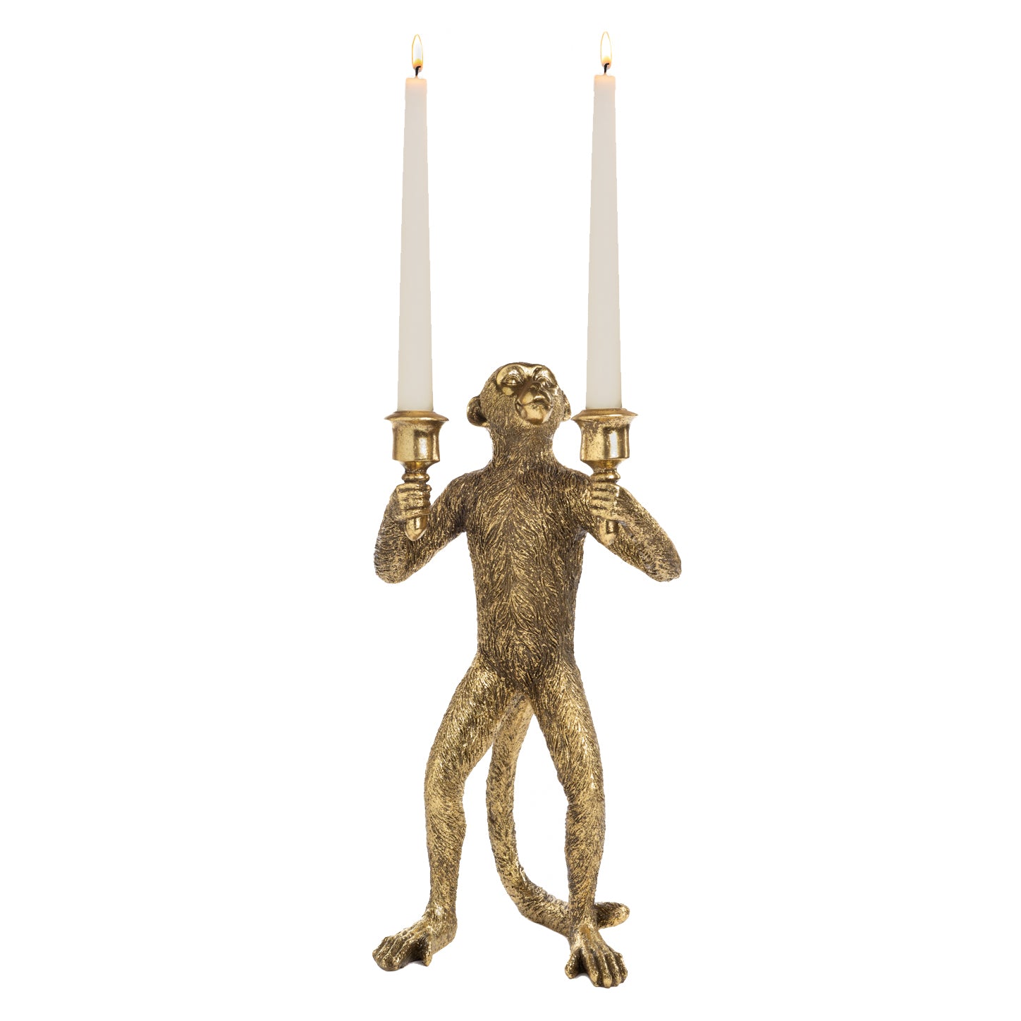 Brass Monkey Candle Holder