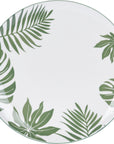 Green Leaf Porcelain Plate