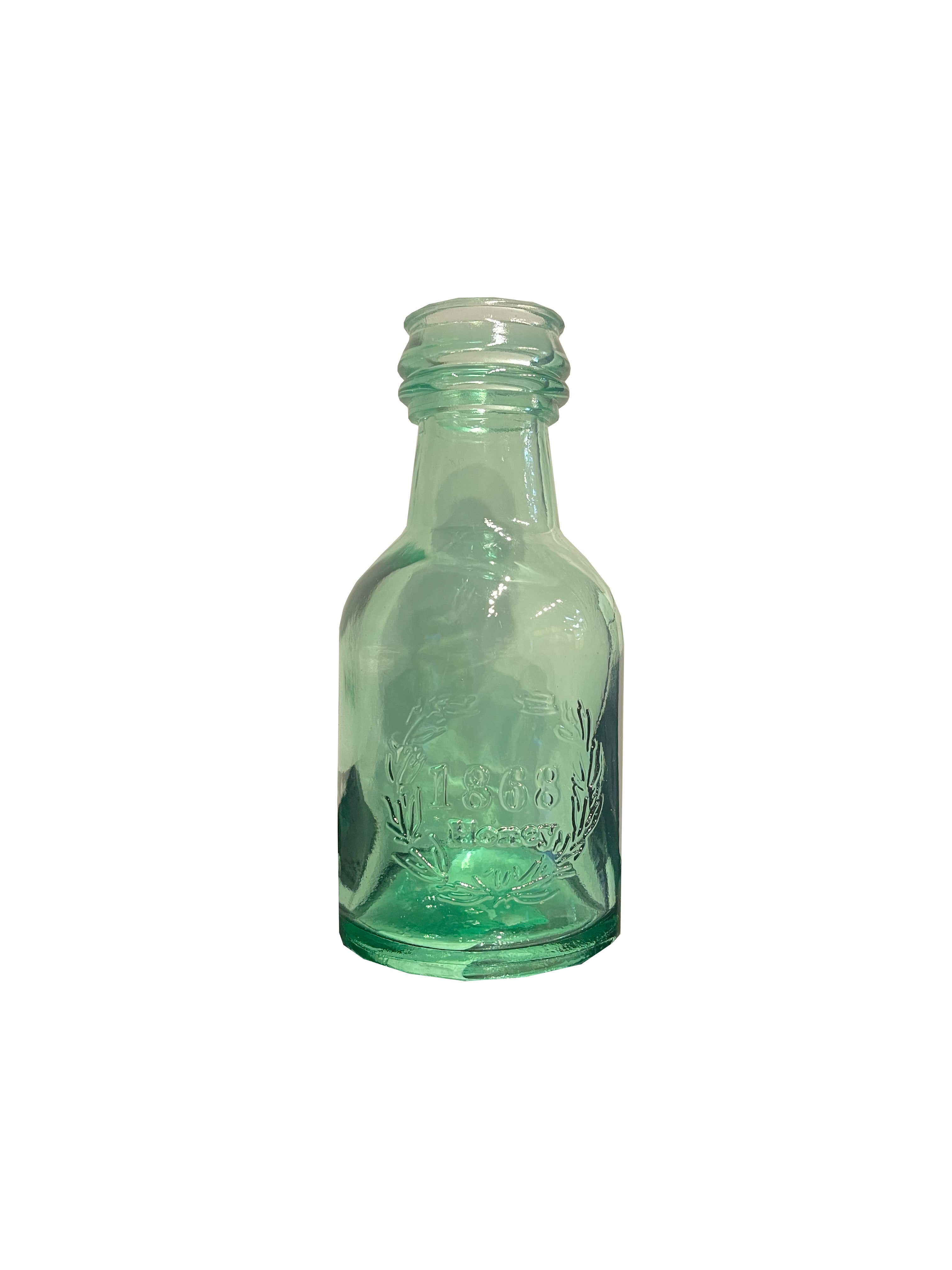 Honey Glass Bottle in Green