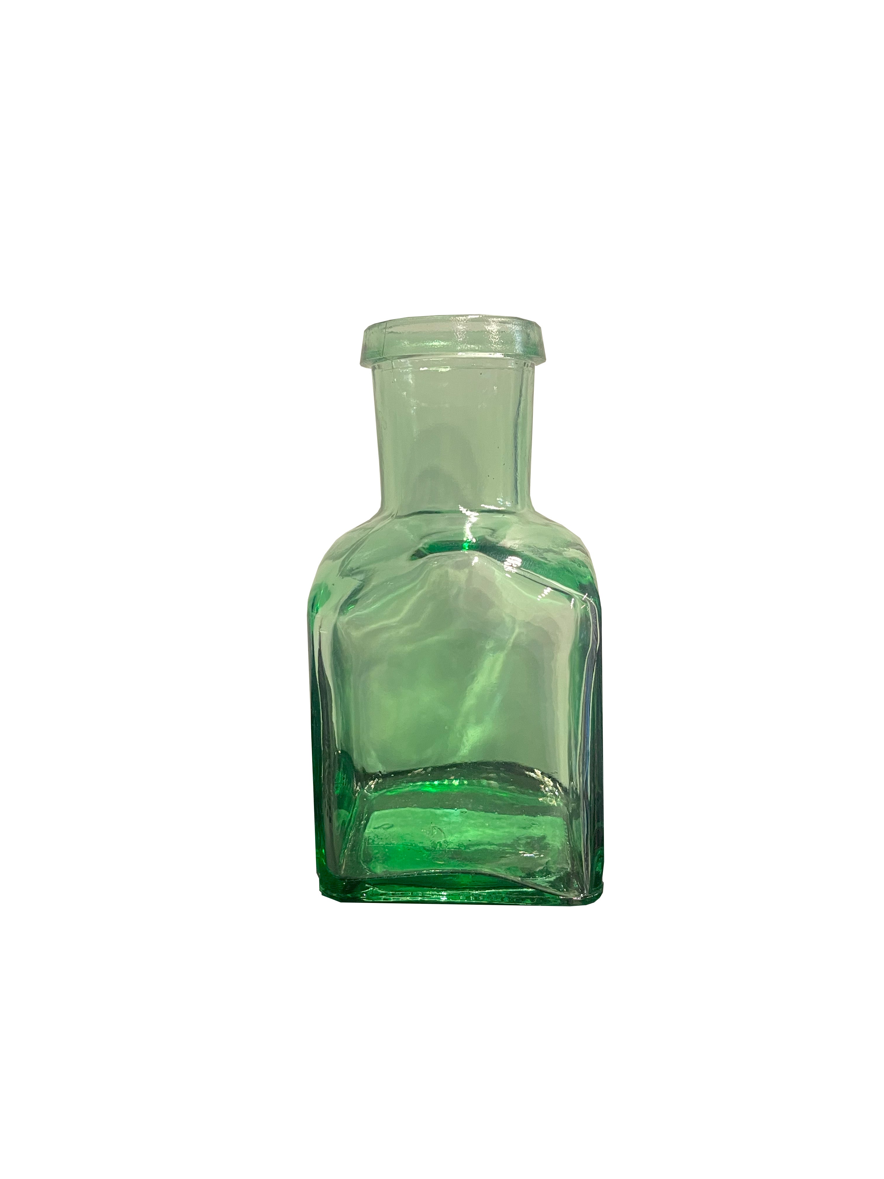 Spice Glass Bottle in Green