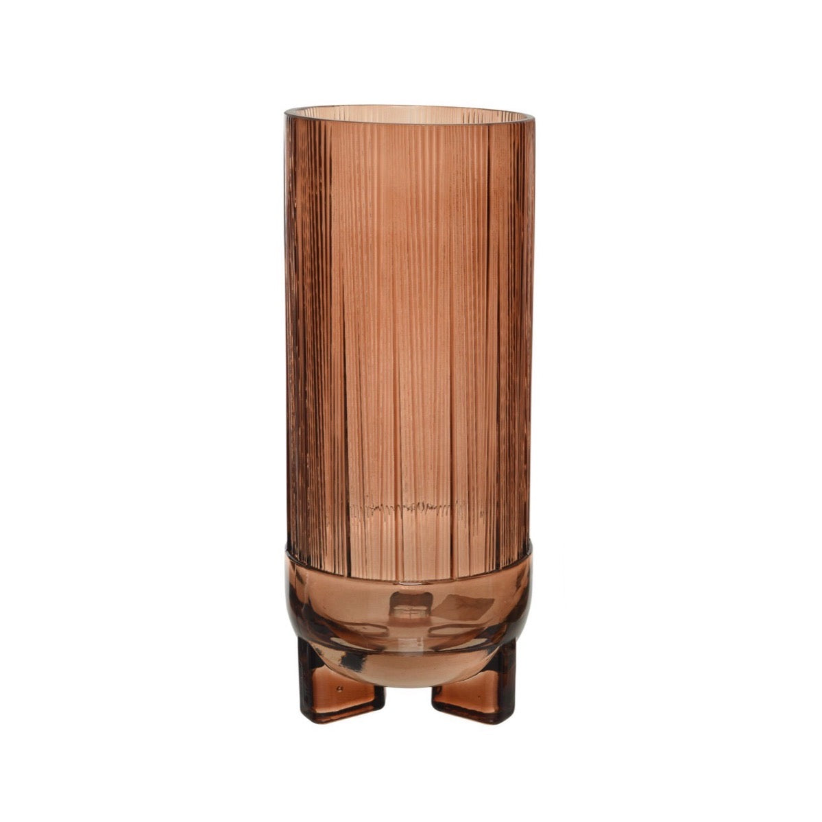 Tall Monochromatic Glass Vases