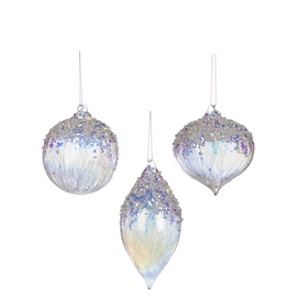 Glass Pearl Ornament
