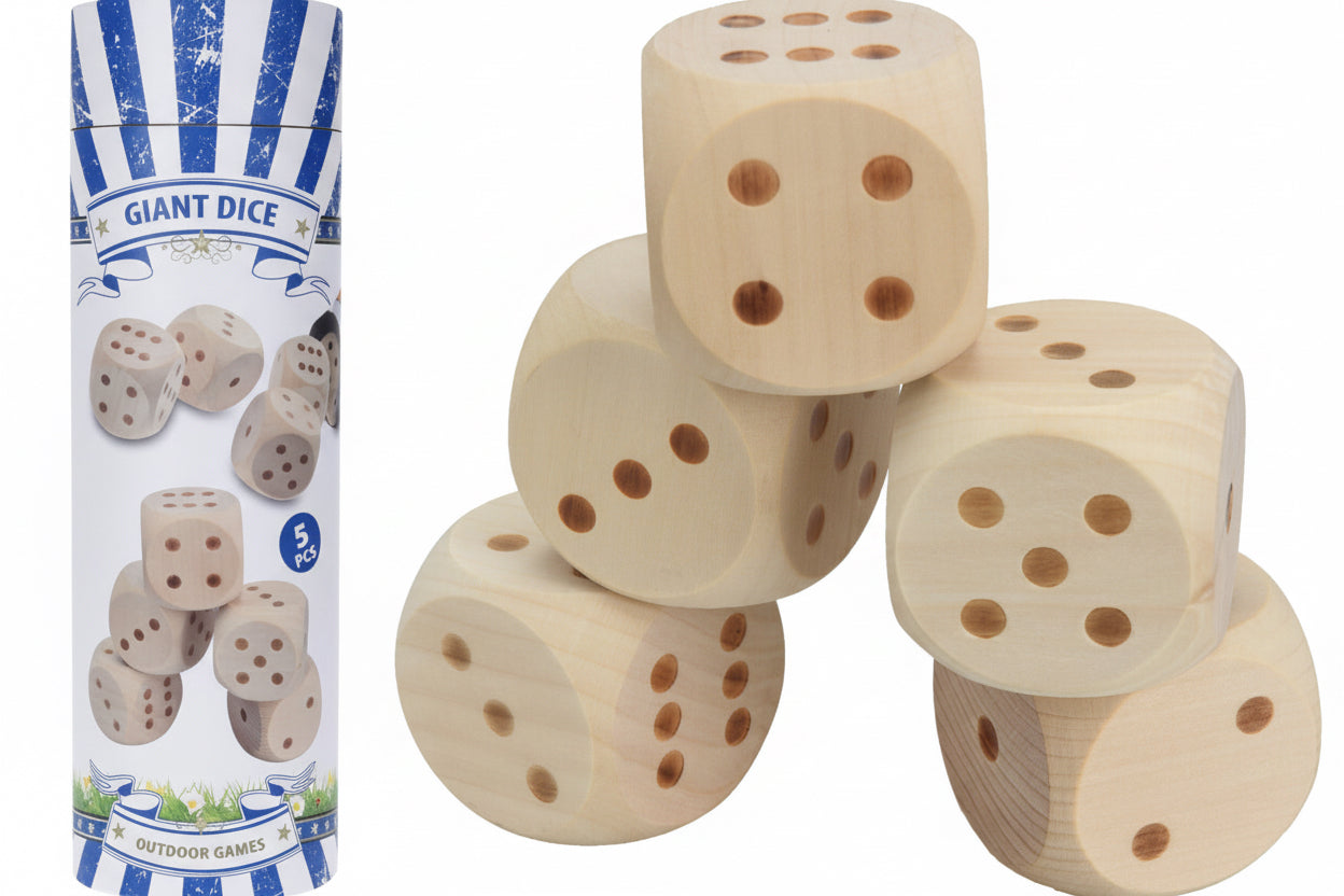 Wooden Dice Game