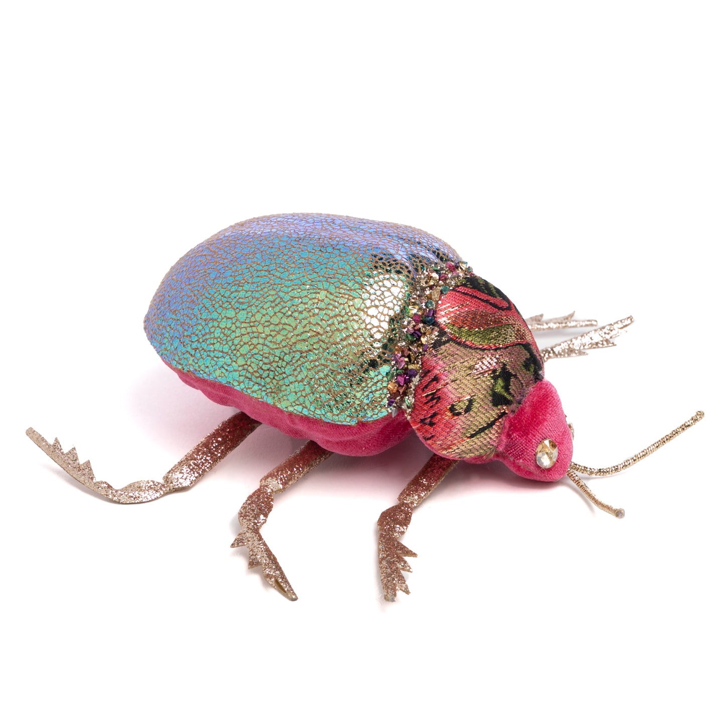 Iridescent Beetle Decoration