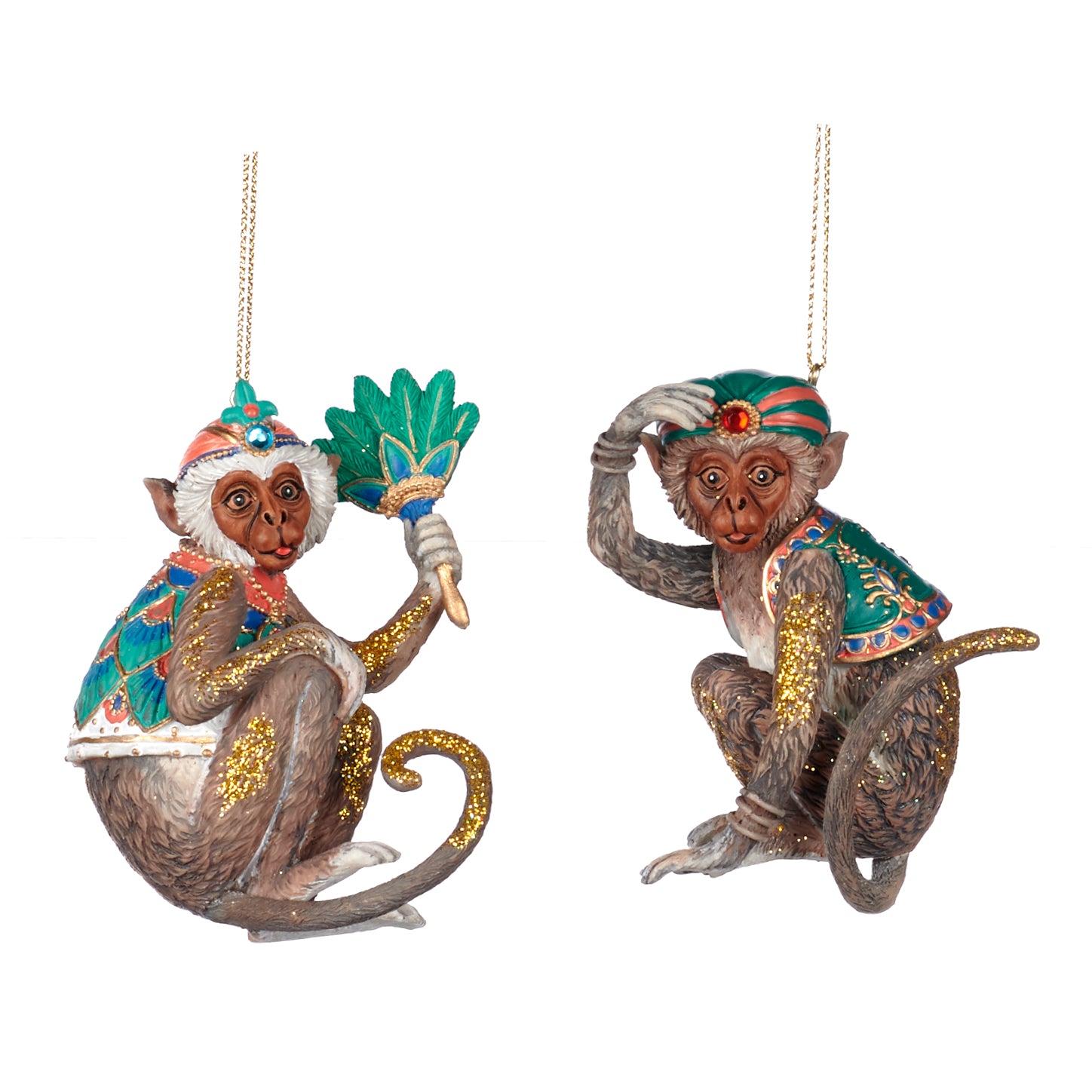 Exotic Monkey Ornament