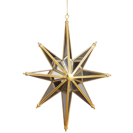 Mirror Gold Star Ornament