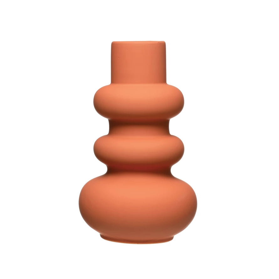 Terracotta Vase with Latex Glaze