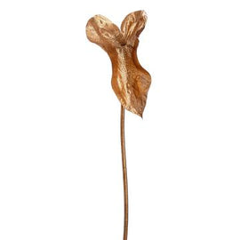Tall Bronze Metallic Anthurium Spray
