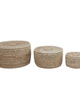 Woven Stacking-Basket Container Set