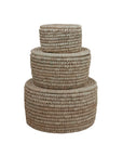 Woven Stacking-Basket Container Set
