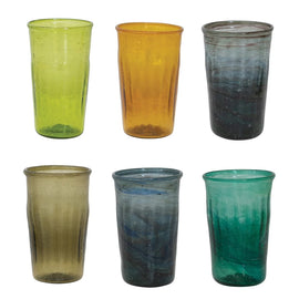 Tall Multi-Colored Votive Holders