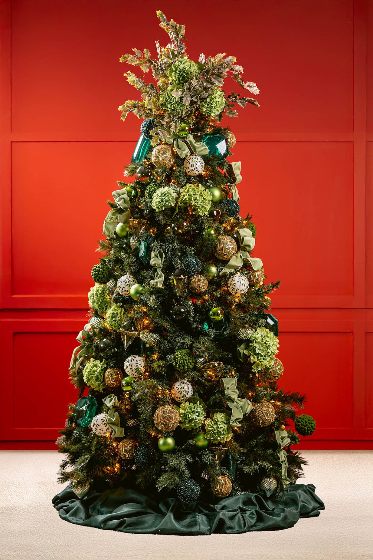 Green Christmas Tree created by Eddie Zaratsian 
