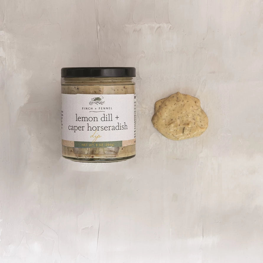 Lemon Dill and Caper Horseradish Dip