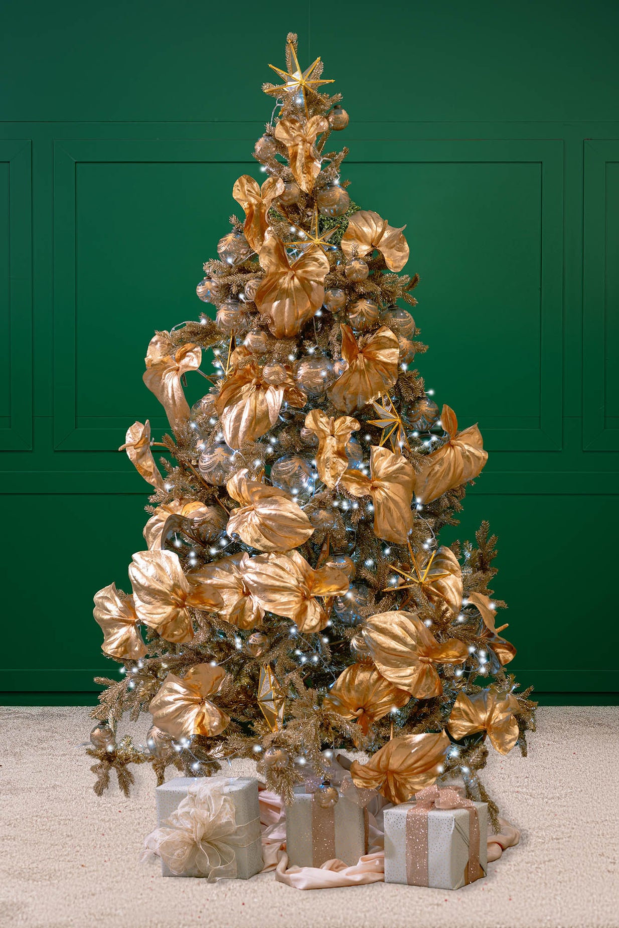 Gold Christmas Tree 