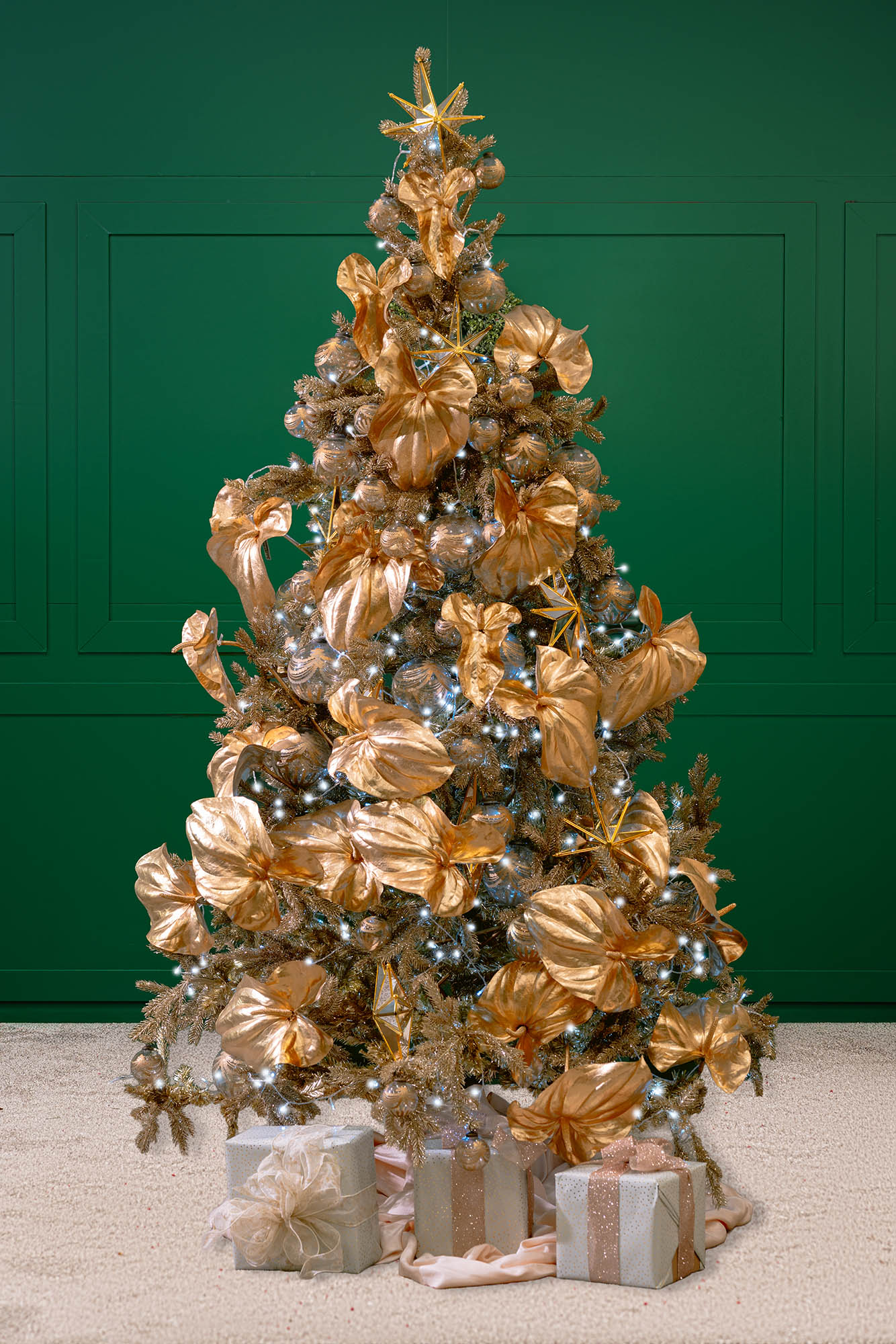 Gold Christmas Tree 