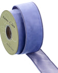 Velvet Ribbon in Delphinium Blue