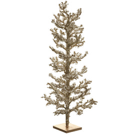 Beaded Mini Holiday Tree 24"