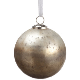 Glass Ball Ornament in Ombre Metallic