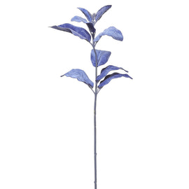 Dusty Blue Velvet Lamb's Ear Branch