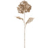 Metallic Hydrangea Spray Champagne