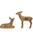 Miniature Fawn Figureines