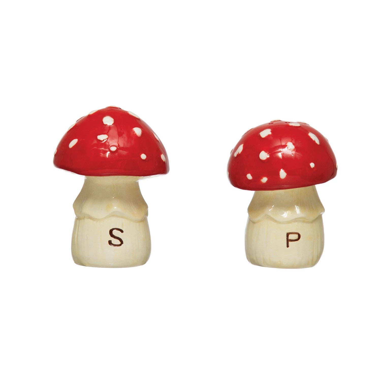 Mini Mushroom Salt and Pepper Shakers
