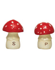 Mini Mushroom Salt and Pepper Shakers