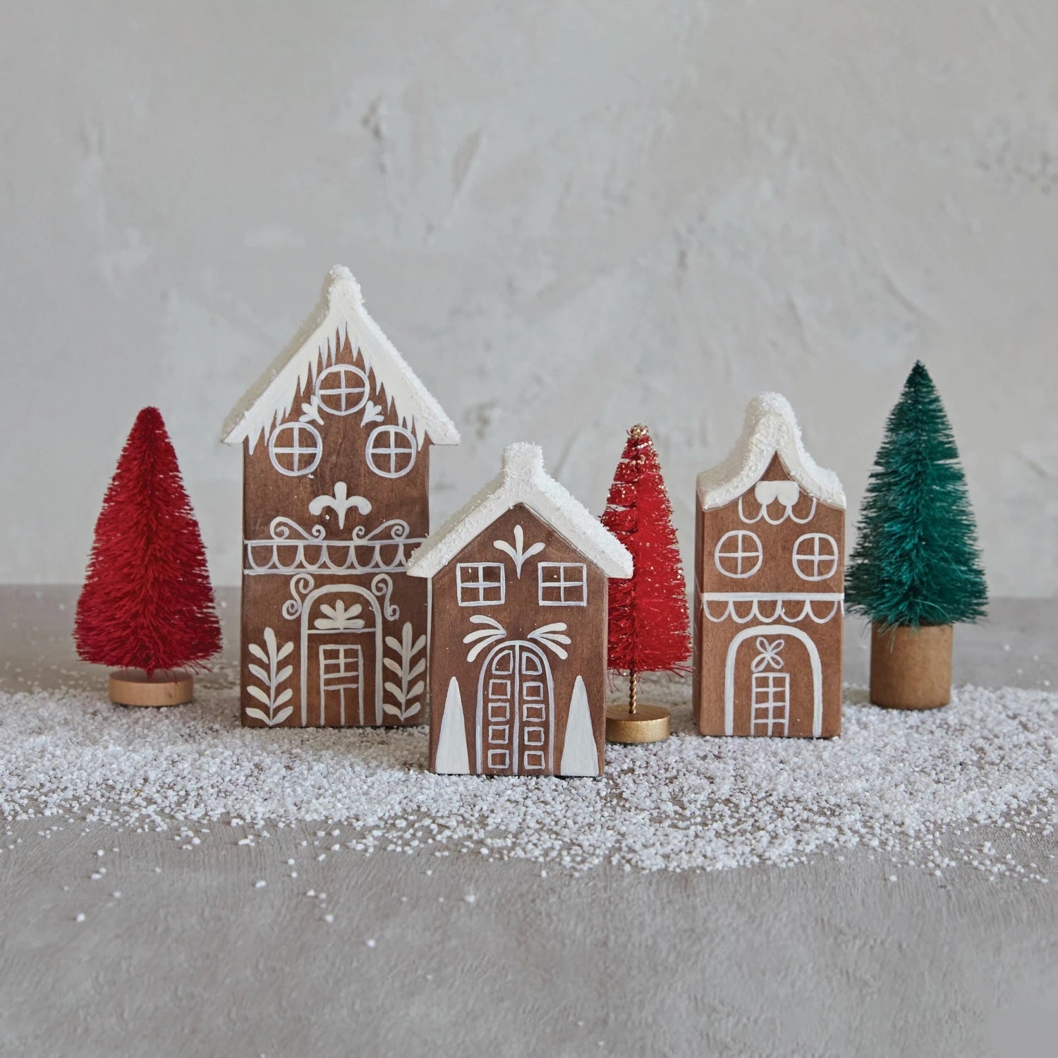 Medium-Sized Gingerbread House Decorations