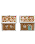 Gingerbread House Salt and Pepper Shakers