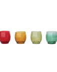 Multicolored Short Glassware